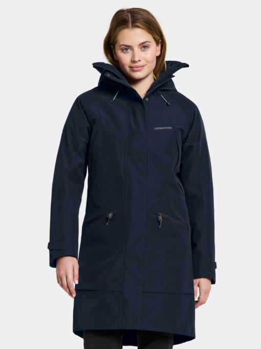 Didriksons Ilma Women`s Parka 8, Dark Night Blue