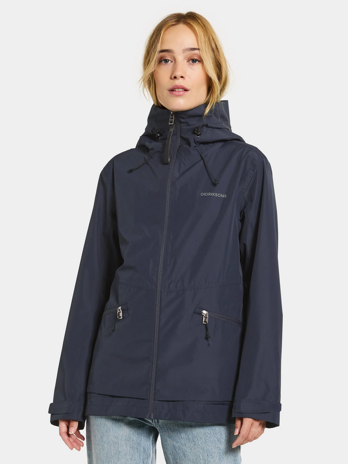 Didriksons Turvi Women's Jacket, Blå, Dame