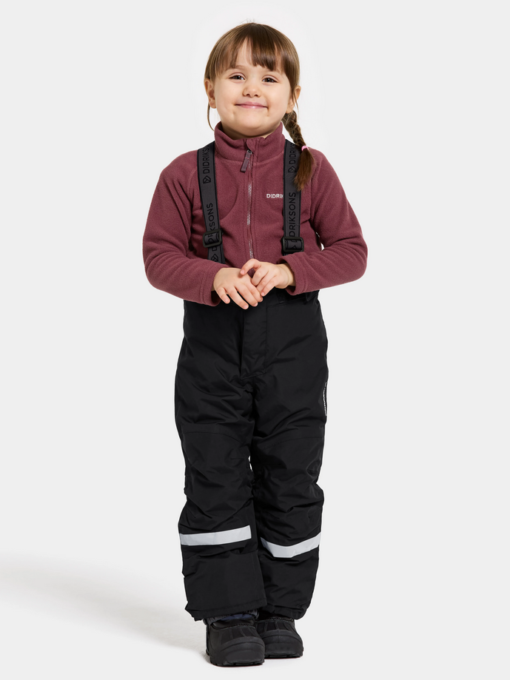 Didriksons Idre Kids Pants 6, Svart, Barn