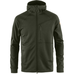 Fjällräven  Abisko Grid Fleece Hoodie, Herre