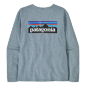 Patagonia L/S P-6 Logo Responsibili-Tee, Genser, Dame