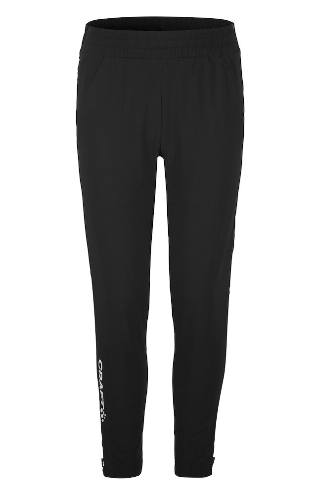 Craft  Rush 2.0 Training Fz Pants Jr, Black