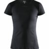 Craft  Adv Essence Ss Slim Tee Woman, Black