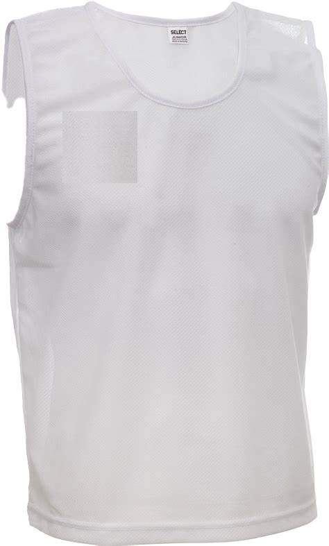 Select  Bib Basic Sport Direkt, lagvest, hvit