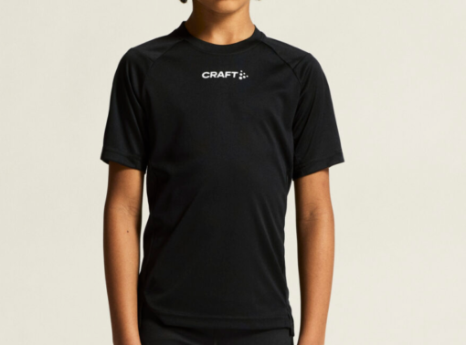 Craft  Rush 2.0 SS Tee, Junior, Svart