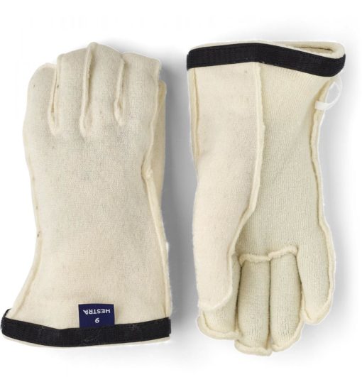 Hestra Heli Ski Wool Liner - 5 Finger, Ullfor til vott