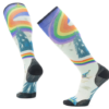 Smartwool  Ski Zero Cushion Rainbow Trails Print Otc Socks