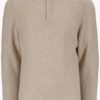 Tufte Wear Robin Low Half Zip, Ullgenser, Herre