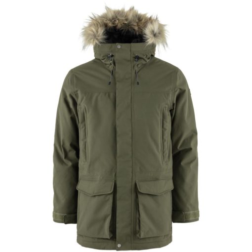 Fjällräven  Nuuk Lite Parka M, Vinterjakke med pels