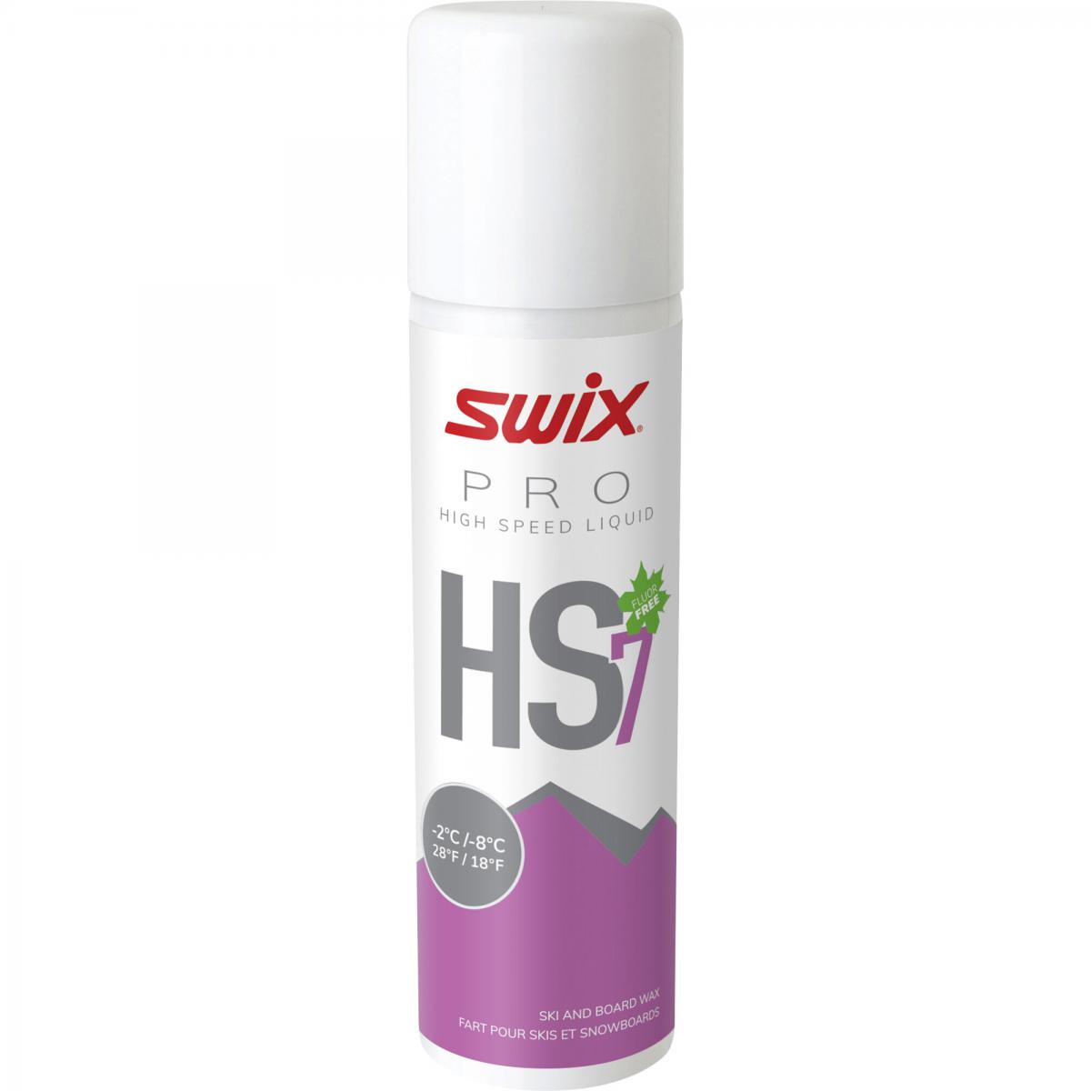 Swix  Hs7 Liq. Violet, -2°C/-8°C, 125ml