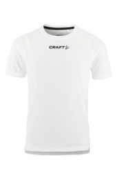 Craft  Rush 2.0 Ss Tee Jr, hvit