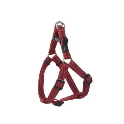 STEP-IN SELE Rogz, M, Rød, 16mm./42-61cm.