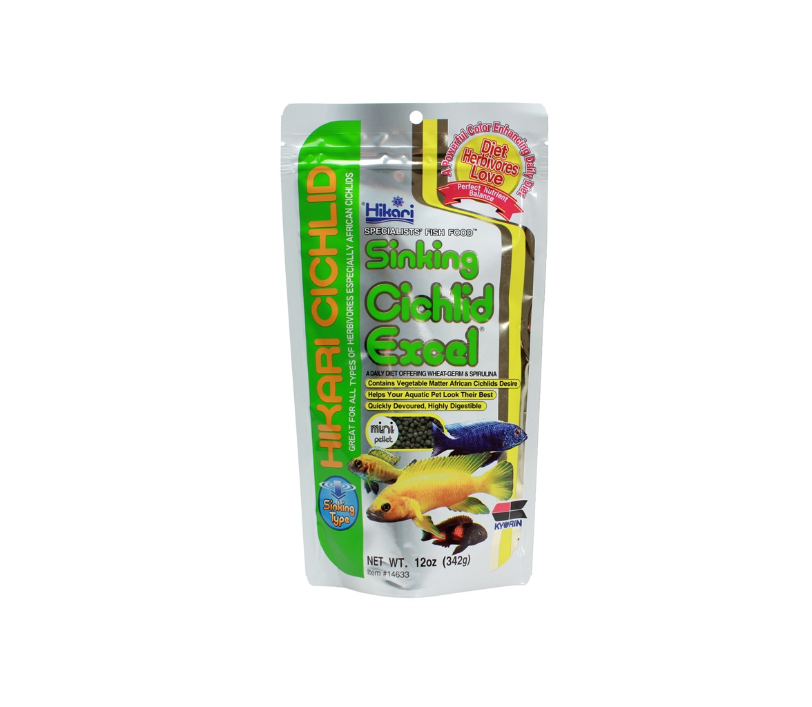 HIKARI Sinking Ciklid Excel, Mini, 342g.