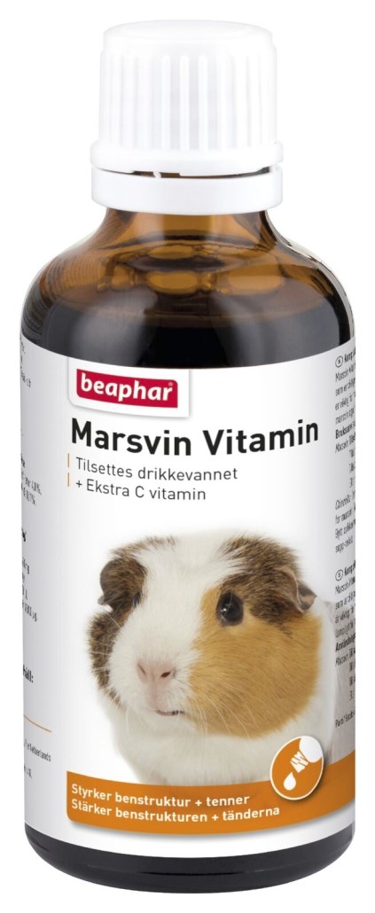 Beaphar Flytende Vitaminer 100 ml Marsvin/Chinchilla