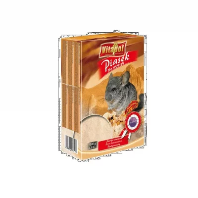 BADESAND Vitapol, Chinchilla og smådyr, 1500g.