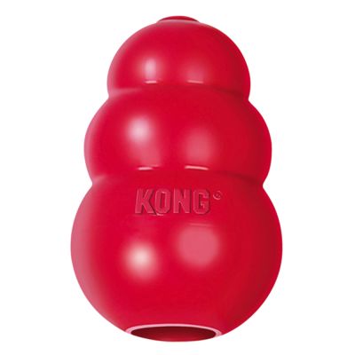 KONG Classic, Rød, S, 8x5cm.