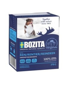 BOZITA Hund, Naturals, Reinsdyr, 370g.