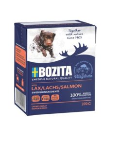 BOZITA Hund, Naturals, Laks, 370g.