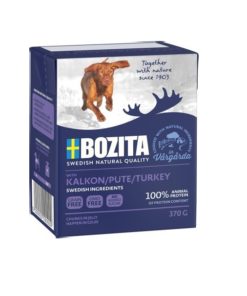 BOZITA Hund, Naturals, Kalkun, 370g.