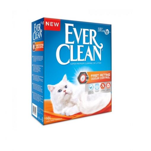 EVER CLEAN 10L. (Rød) Fast Acting