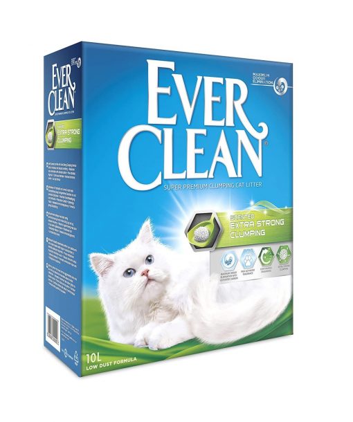 EVER CLEAN 10L. Extra Strong Clumping, Scented