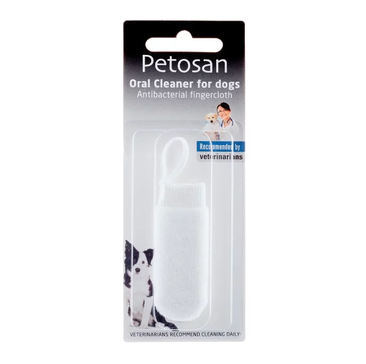 FINGERTANNBØRSTE Petosan, Mikrofiber