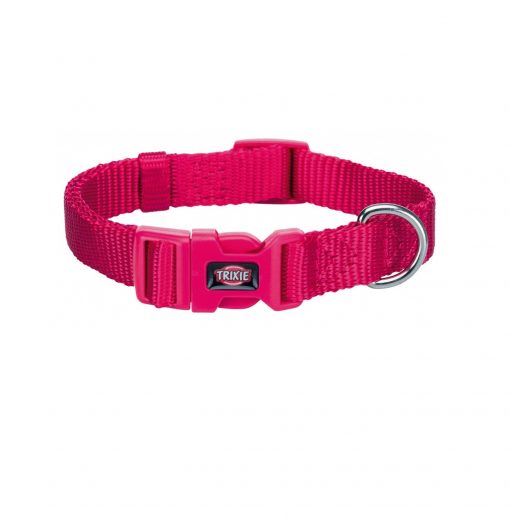 HALSBÅND Trixie, Premium, XS-S: 22–35cm./10mm, Fuchsia