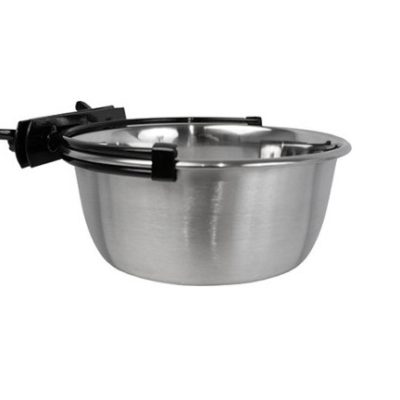 Hundeskål Rostfri Antitip Click On 900Ml 15Cm