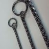 SNAKE CHAIN, "Antracitt" grov, 5mm./60cm.