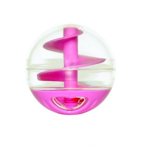 TREAT BALL Catit, Rosa/Transparent ø8cm.