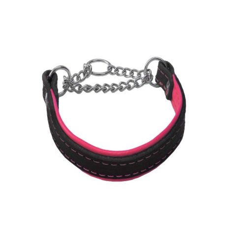 Alac Halvstryp Läder Svart/Cerise 1.2X35Cm