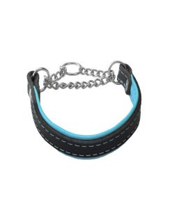 Alac Halvstryp Läder Svart/Blå 1.2X35Cm