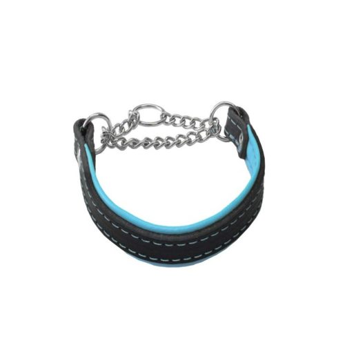 Alac Halvstryp Läder Svart/Blå 1.2X35Cm