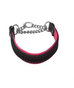 Alac Halvstryp Läder Svart/Cerise 1.2X40Cm