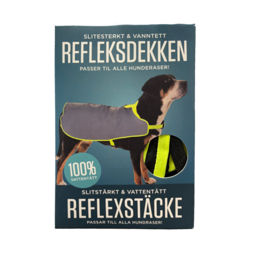 REFLEKSDEKKEN, Tass, 100% refleks, str. 18cm.