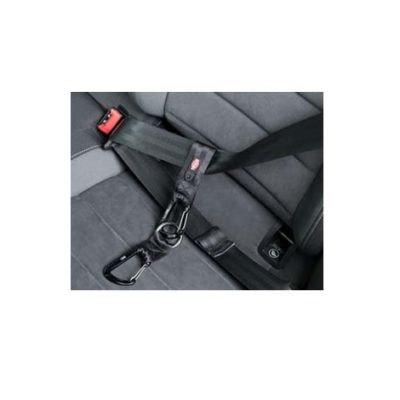 Universal Belt Strap,Mounteneer Carabiner, 30 Cm/38 Mm, Sort