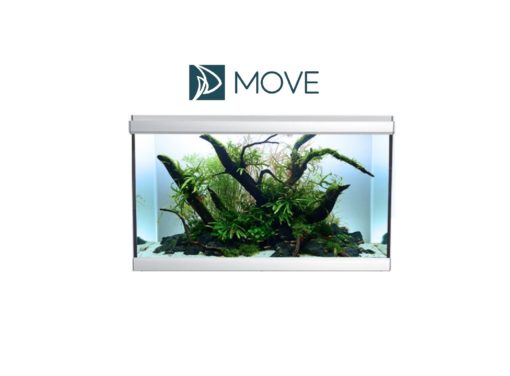 MOVE Akvastabil, Akvarium, 275L, Hvit