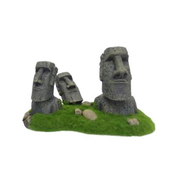 MOAI STATUER Aqua Della, 21x11,5x13cm.