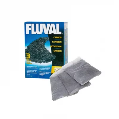 Fluval Carbon Aktivt Kull (3 x 100g poser)