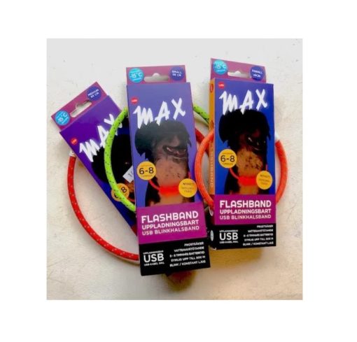 "MAX" Flashband, Tass, str. L/XL, ass. farger