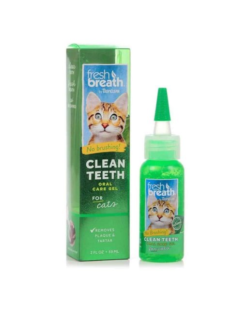 CLEAN TEETH TropiClean, Oral Care Gel For Cat, 59ml.