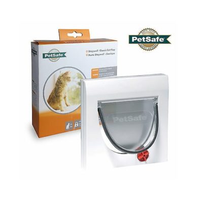 KATTEDØR PetSafe, Manuell, 4-Veis, Hvit