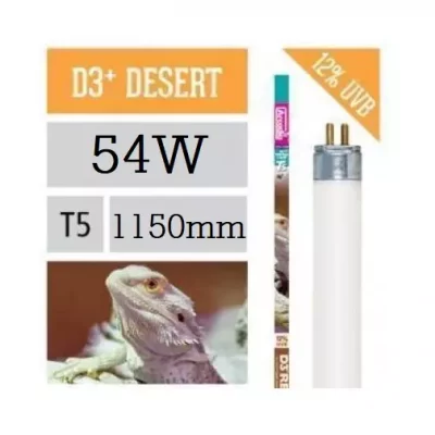 Lysrör T5 D3+ Reptil 54W 115Cm 30% Uva 12%Uvb 7000K