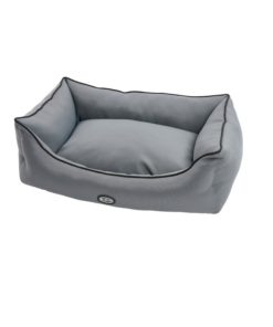 HUNDESENG Buster, stålgrå 60x70cm