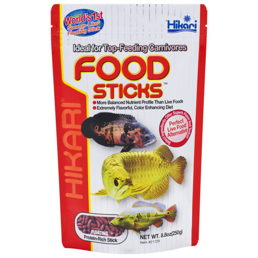 Hikari carnivore Food sticks , floating 250 gr