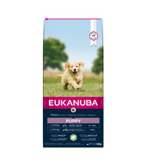 Euk Puppy L/XL Lamb & Rice 12 kg