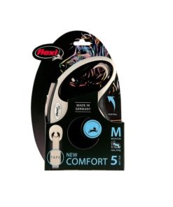 Flexi Koppel New Comfort M 5M Band Svart