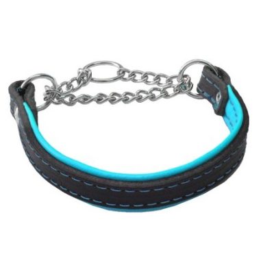 Alac Halvstryp Läder Svart/Blå 1.2X40Cm