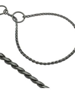 SNAKE CHAIN Antracit, extra fin, 2,0mm/35cm