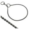 SNAKE CHAIN Antracit, extra fin, 2,0mm/25cm